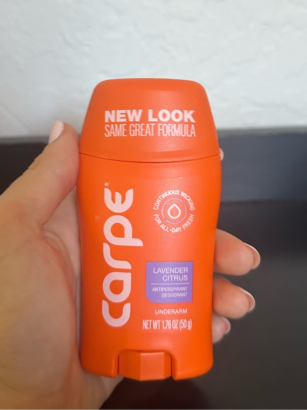 Carpe deodorant lavender citrus